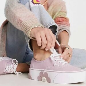 Vans Women's Light Pink Canvas Sneakers